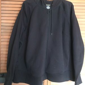 NET Tek Gear Black Fleece Hooded Jacket